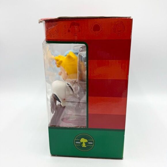 Forever Fun Peanuts Poseable Play Pack Christmas Figurines NIB - Picture 5 of 9